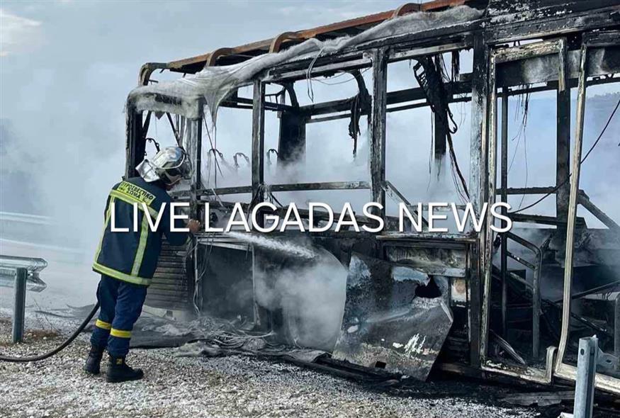 Καμένο λεωφορείο Καμένο λεωφορείο