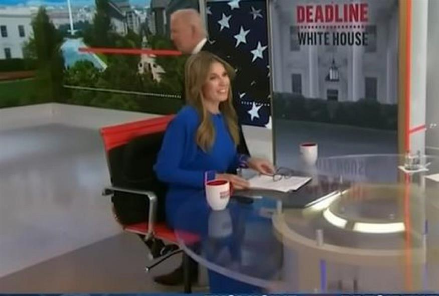 Μία ακόμα γκάφα του Τζο Μπάιντεν στον «αέρα» του MSNBC (Video Capture)