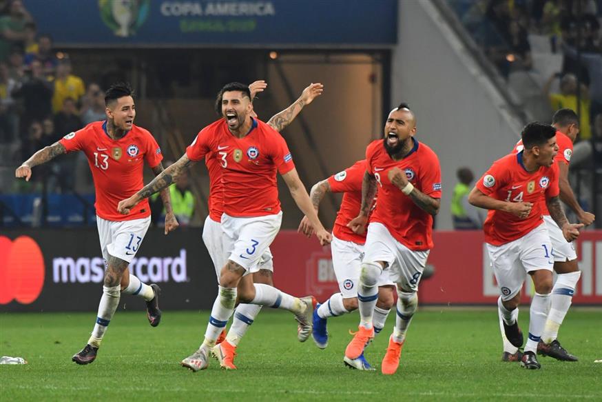 Ονειρα για τρίτο σερί Copa America κάνουν οι παίκτες της Χιλής
