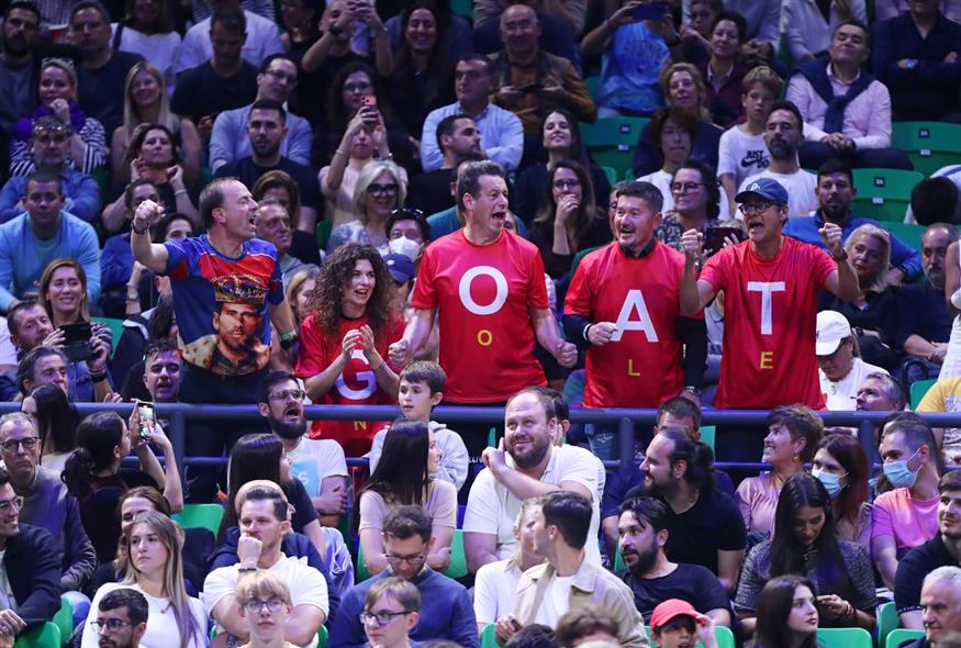 Πλήθος κόσμου αγκάλιασε τη γιορτή του τένις στο κλειστό του Telekom Center Athens