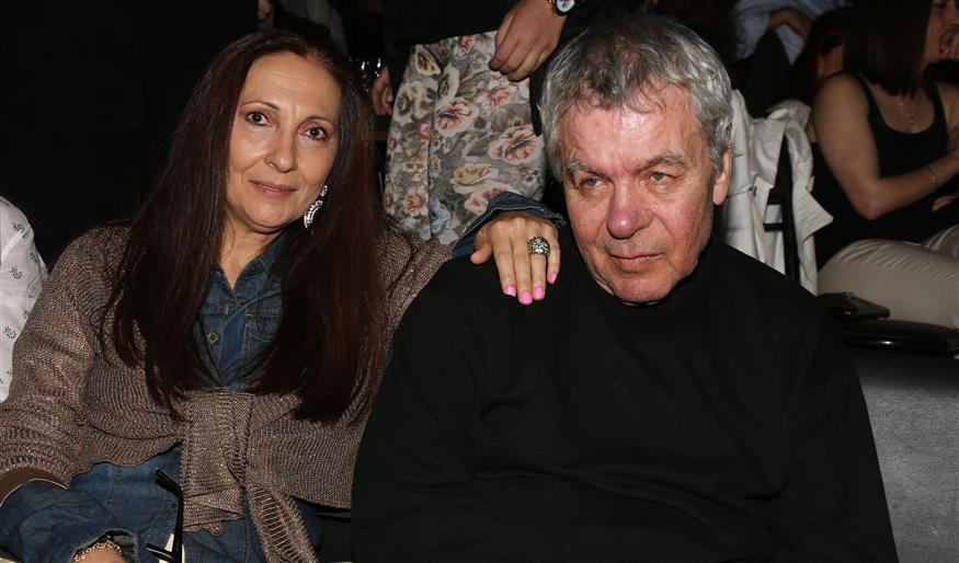Ο Γιάννης Πουλόπουλος μαζί με τη σύζυγό του, Μπέτυ (Copyright: NDP)