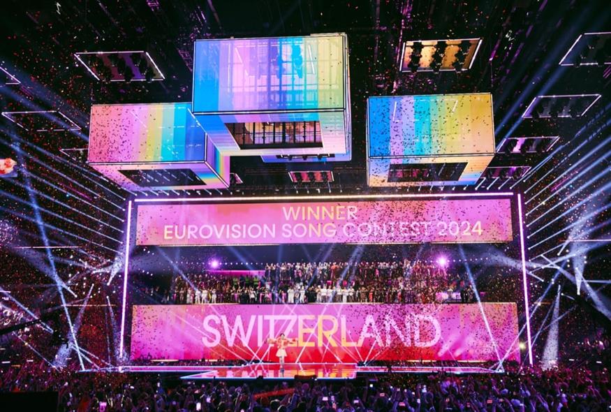 Ελβετία Eurovision 2024 (Copyright:eurovision.tv/Alma Bengtsson)