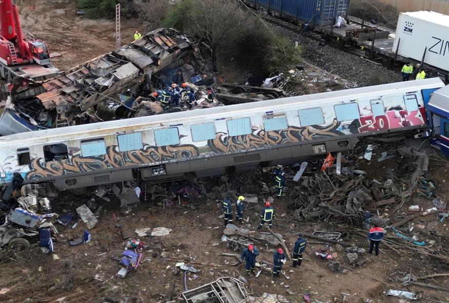 Σύγκρουση τρένων στα Τέμπη - Επιχείρηση διάσωσης (gallery)