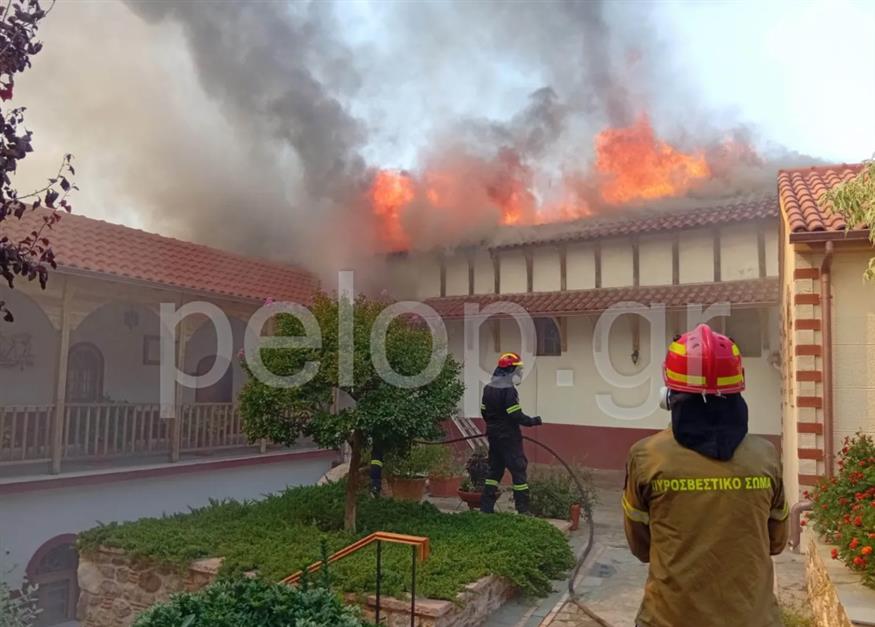 Φωτιά στην Αχαΐα