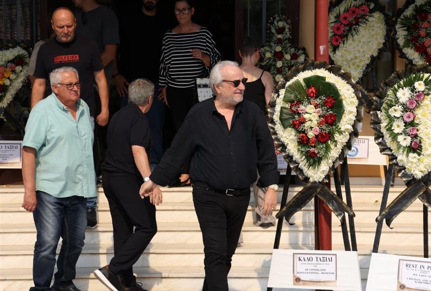 Κηδεία Τάκη Γκώνια
