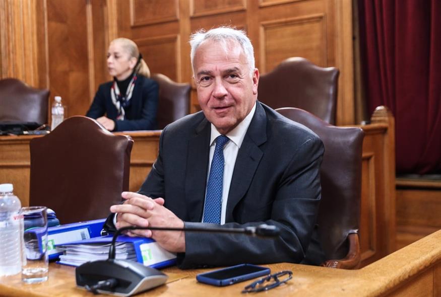 Ο Μάκης Βορίδης στην Εξεταστική Επιτροπή (ΓΙΑΝΝΗΣ ΠΑΝΑΓΟΠΟΥΛΟΣ/EUROKINISSI)