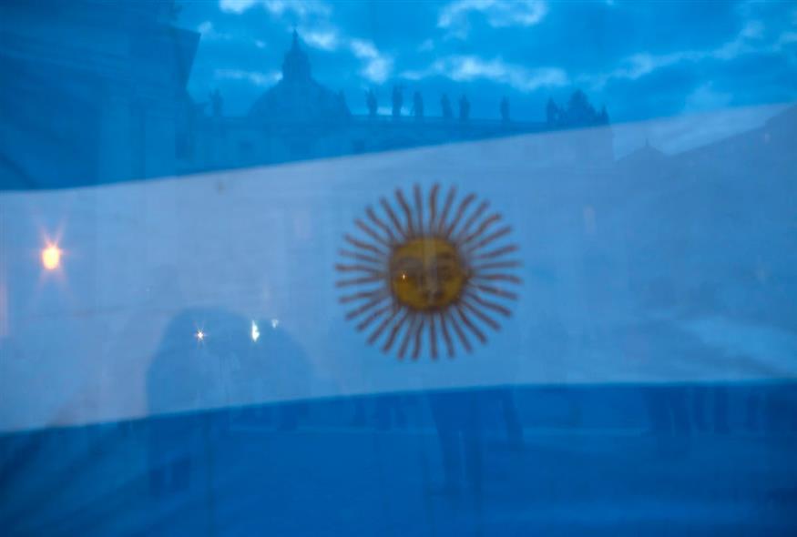 Η σημαία της Αργεντινής (AP Photo/Oded Balilty)