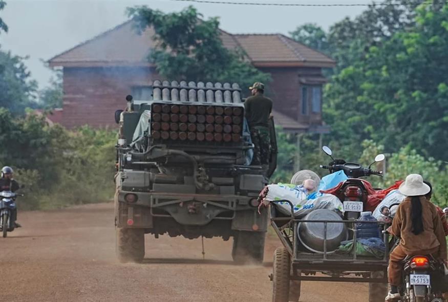 Συνεχίζονται οι εχθροπραξίες μεταξύ Καμπότζης - Ταϊλάνδης/AP