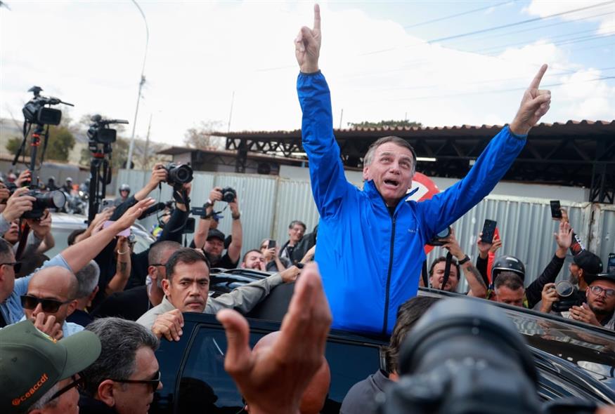 Ο πρώην πρόεδρος της Βραζιλίας, Ζαΐχ Μπολσονάρου (AP Photo/Luis Nova)