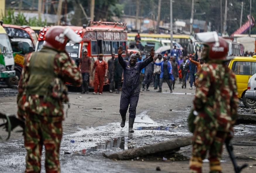 Αντικυβερνητική διαδήλωση στην Κένυα/ AP