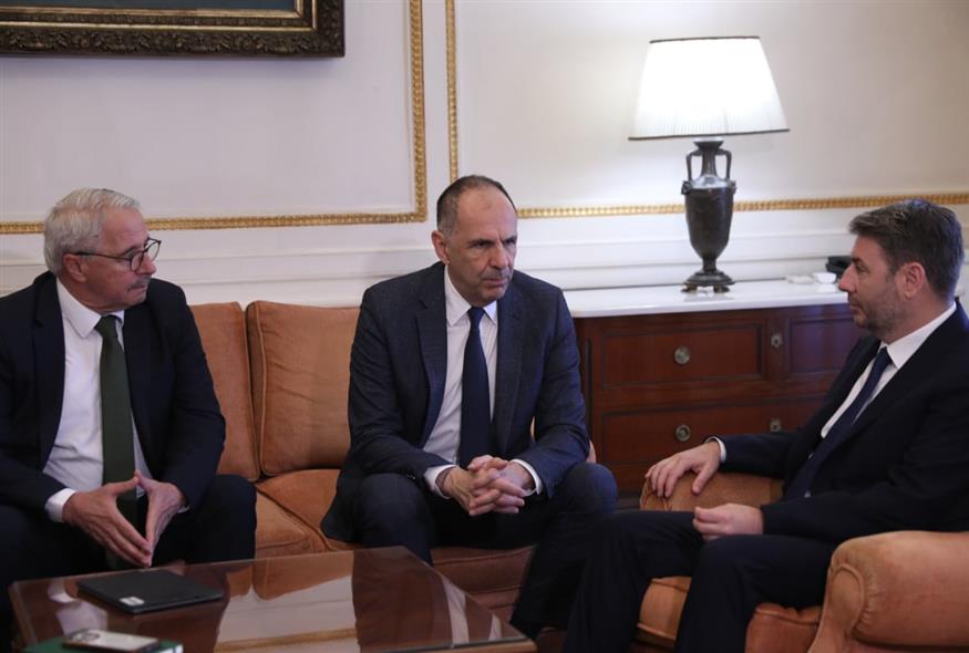 Νίκος Ανδρουλάκης και Γιώργος Γεραπετρίτης