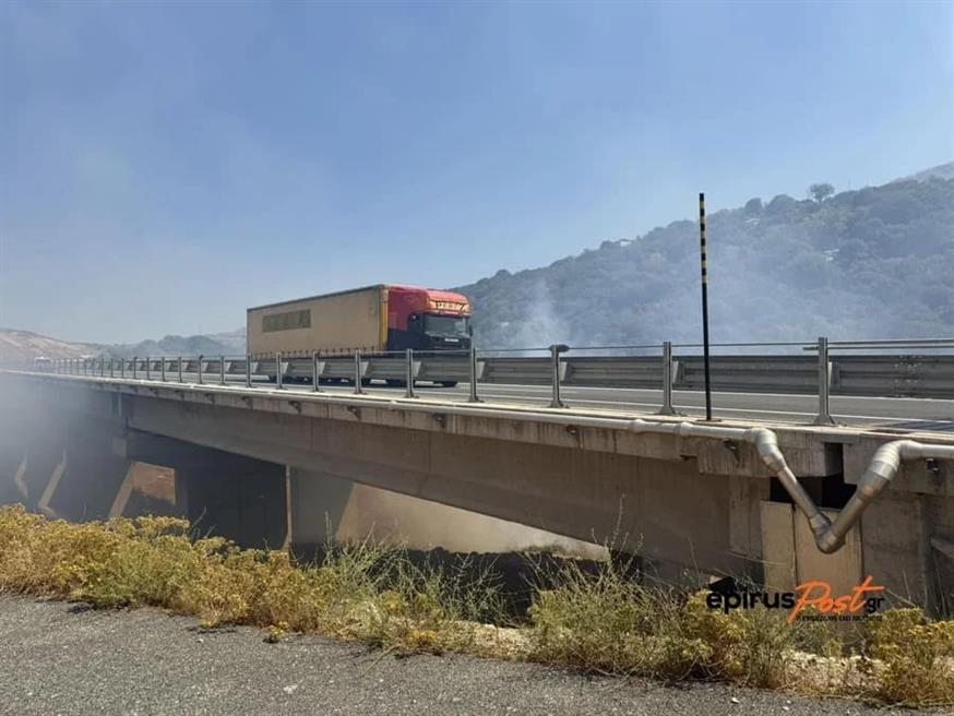 Φωτιά Γυμνότοπος Δήμου Ζηρού