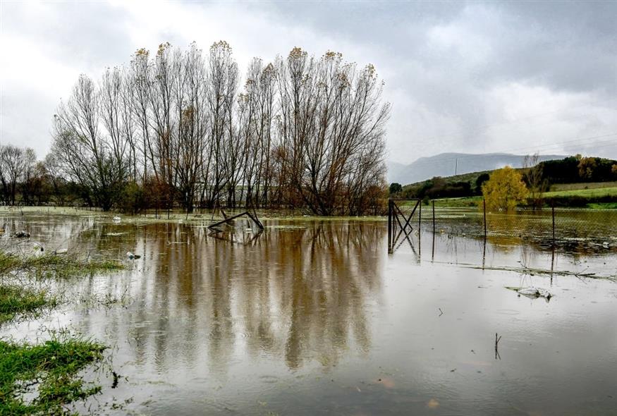 Πλημμύρες και καταστροφές από την κακοκαιρία στην Ήπειρο (ΛΕΩΝΙΔΑΣ ΜΠΑΚΟΛΑΣ / EUROKINISSI)
