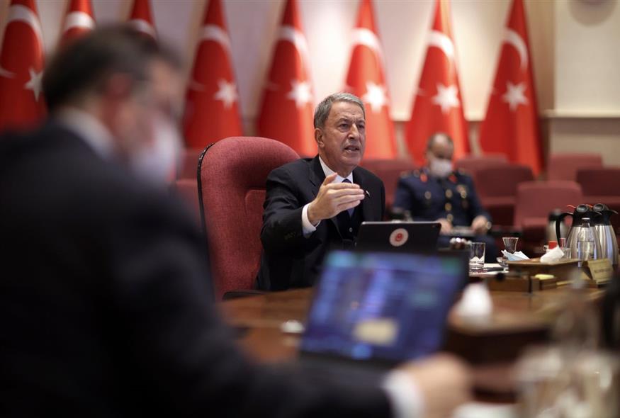 Ο Τούρκος υπουργός Άμυνας, Χουλουσί Ακάρ / AP photo