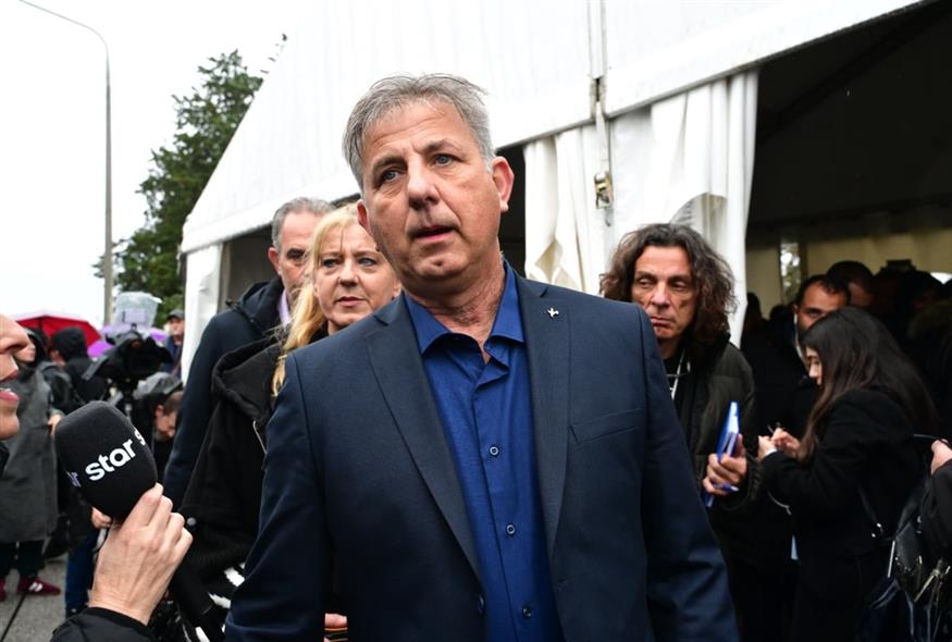 Ο Διονύσης Γεωργιάδης, πατέρας του Γεράσιμου (Eurokinissi)