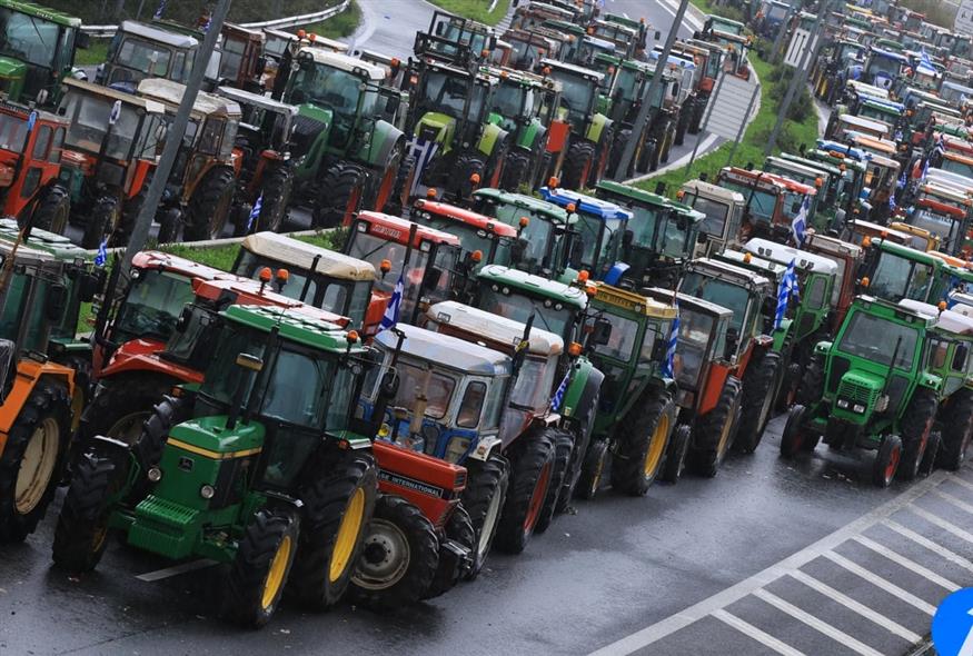 Αγροτικό μπλόκο (Φωτογραφία αρχείου/ΙΝΤΙΜΕ)