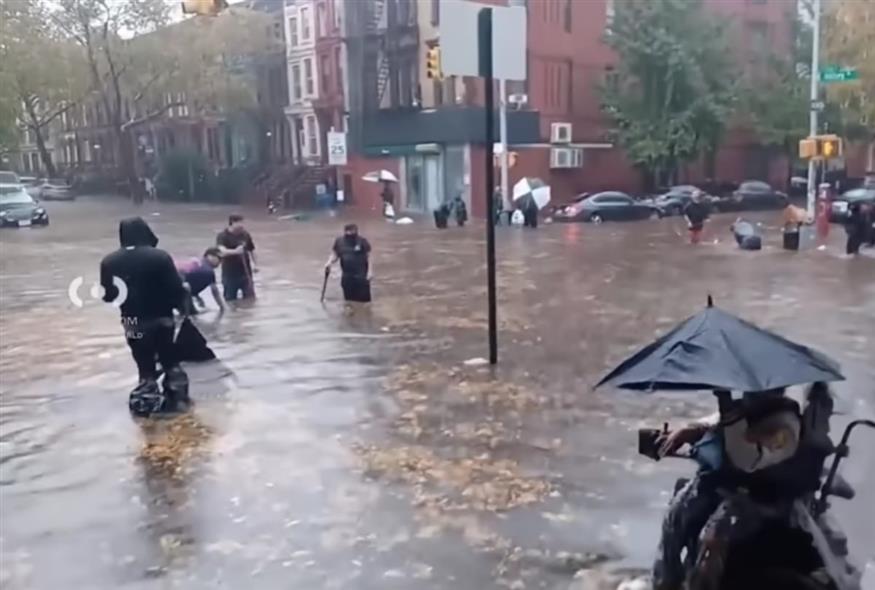 Πλημμύρες στη Νέα Υόρκη