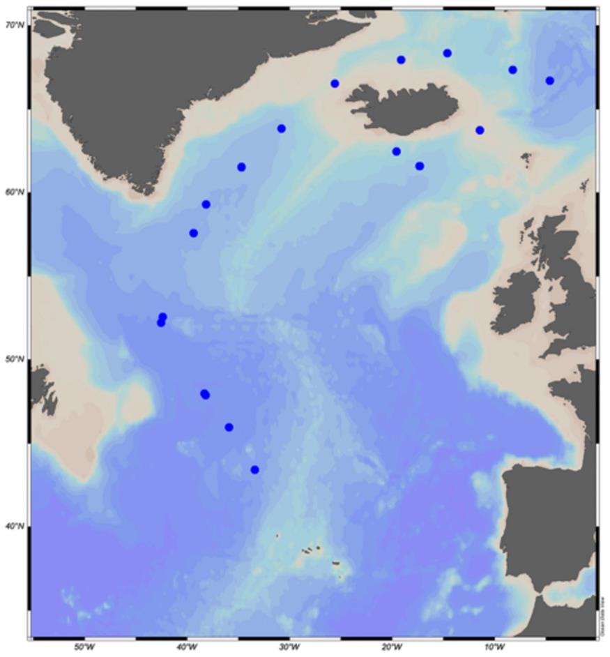 Οι αρχικοί σταθμοί δειγματοληψίας της ωκεανογραφικής αποστολής NEREIDES 2025 Οι αρχικοί σταθμοί δειγματοληψίας της ωκεανογραφικής αποστολής NEREIDES 2025