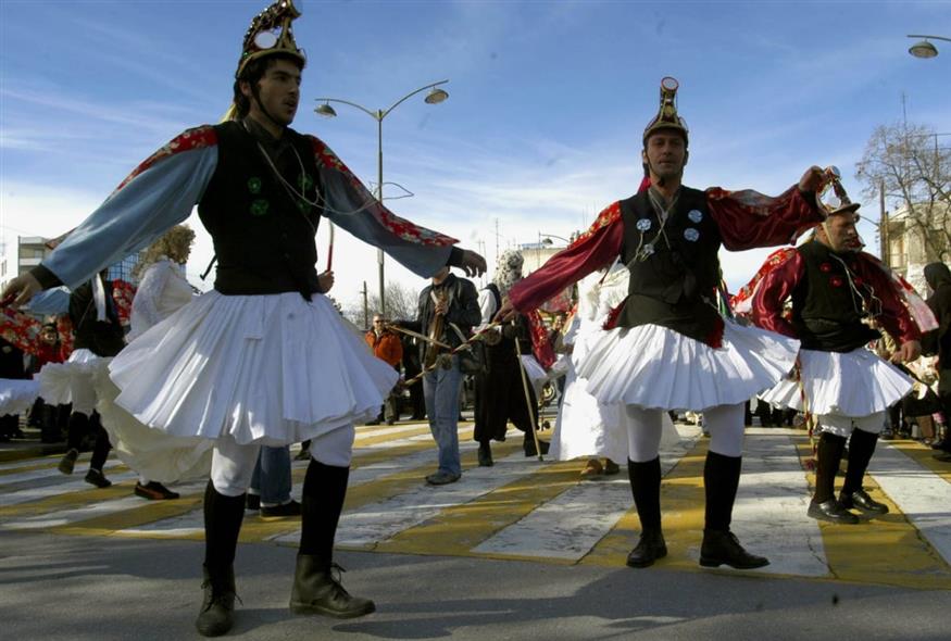 Το έθιμο των Μωμόγερων (EUROKINISSI)