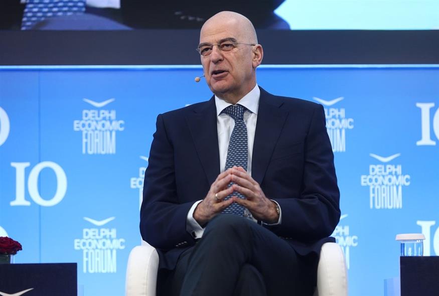 Ο Νίκος Δένδιας (ΓΙΑΝΝΗΣ ΠΑΝΑΓΟΠΟΥΛΟΣ/EUROKINISSI)