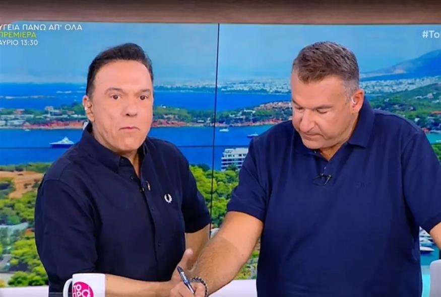 Ποσειδώνας Γιαννόπουλος: Αποχώρησε οριστικά από το Πρωινό του ΑΝΤ1 στον αέρα της εκπομπής