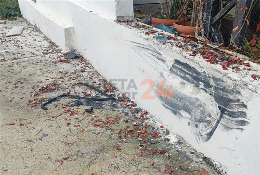 Φωτογραφία ντοκουμέντο από το σημείο (creta24.gr)