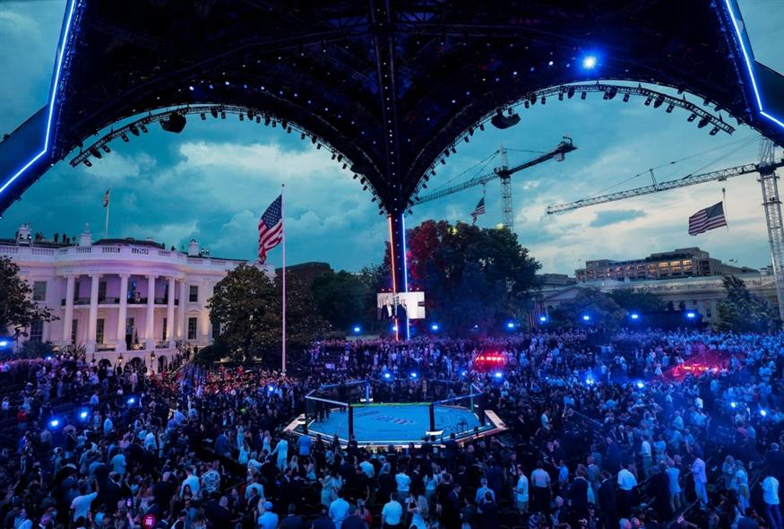 UFC Freedom 250 (Evan Vucci/Pool Photo via AP)