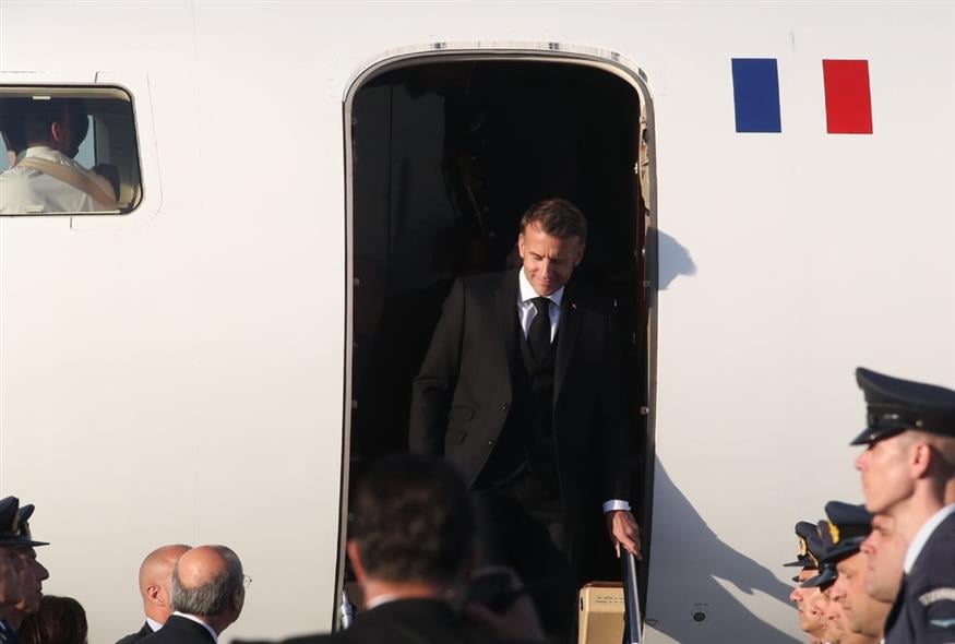 Ο Εμανουέλ Μακρόν στην Αθήνα