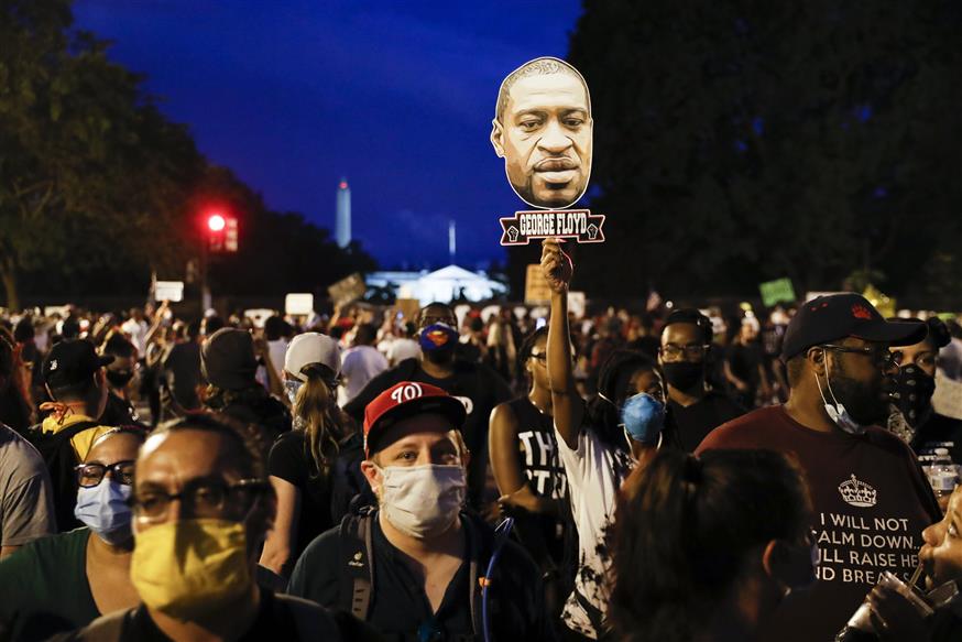 Διαδηλωτές στην Ουάσιγκτον (AP photo)