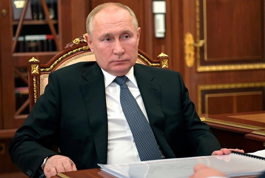 Ο Ρώσος πρόεδρος, Βλαντιμιρ Πούτιν / Mikhail Klimentyev, Sputnik, Kremlin Pool Photo via AP