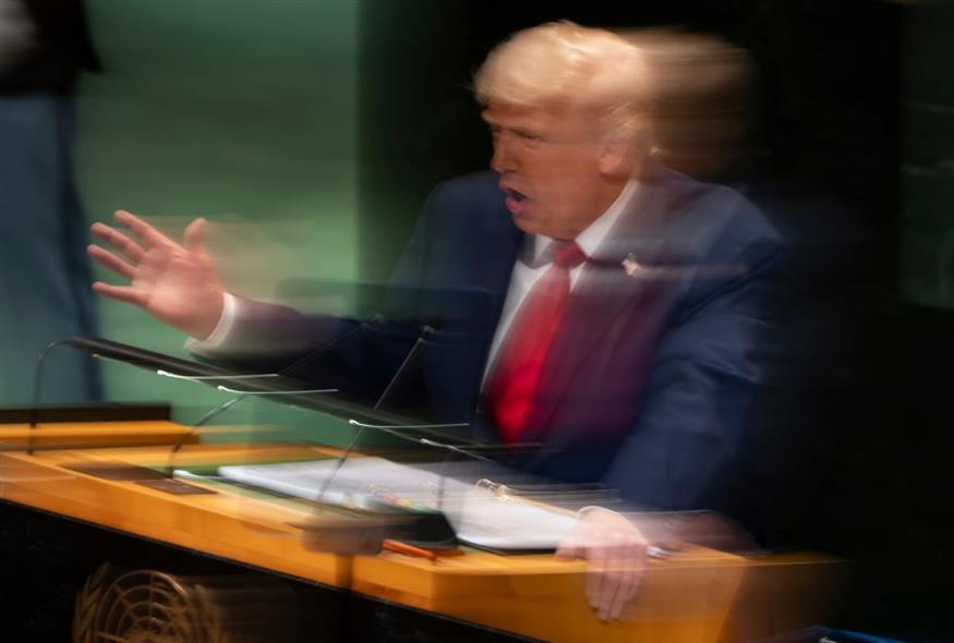 Ο Τραμπ στον ΟΗΕ (AP Photo)