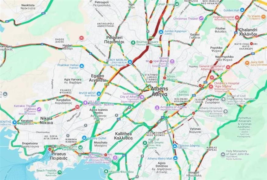 Κίνηση στους δρόμους