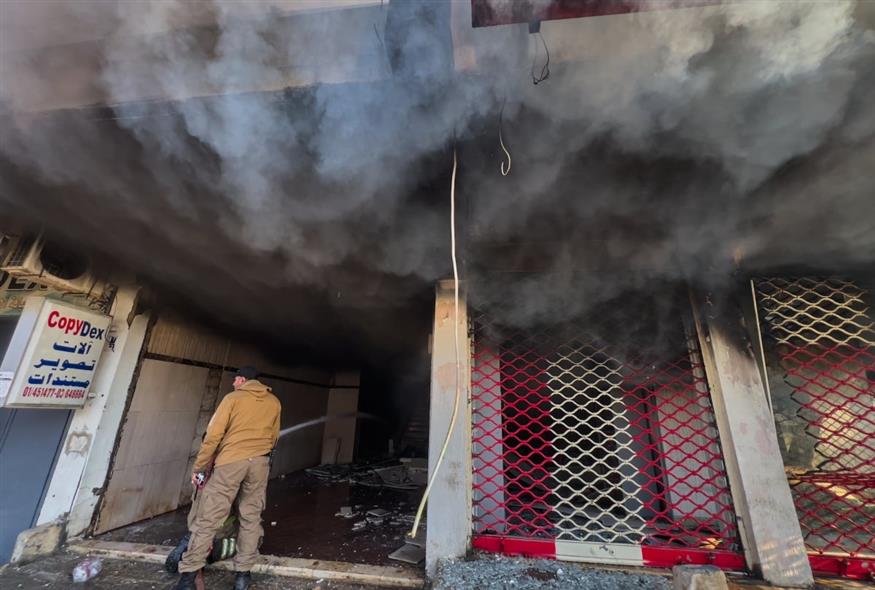 Ισραηλινή επίθεση κοντά στη Βηρυτό Ισραηλινή επίθεση κοντά στη Βηρυτό