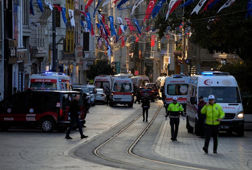 Έκρηξη στην Κωνσταντινούπολη/ AP