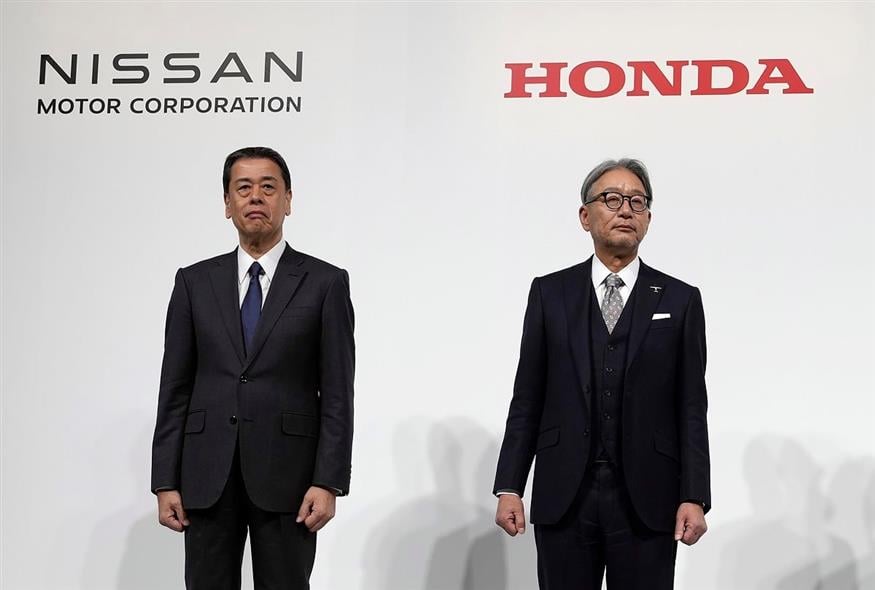 Nissan και Honda (AP Photo/Eugene Hoshiko, File)