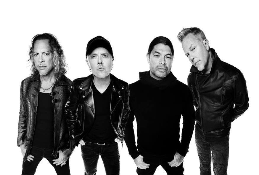 Metallica (Copyright: Facebook)