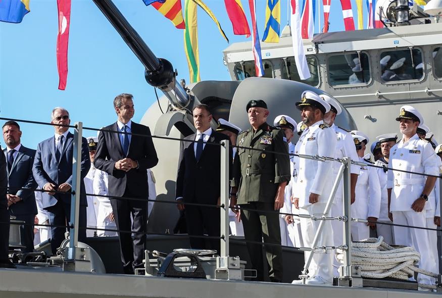 Ονοματοδοσία πλοίου «Υποπλοίαρχος Βλαχάκος» (Eurokinissi)