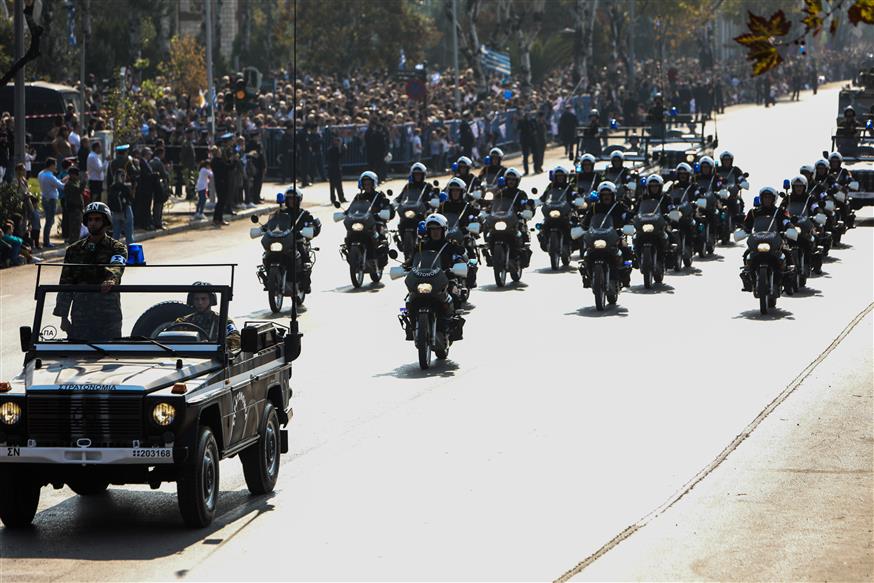 Στρατιωτική παρέλαση στην Αθήνα (φωτ. αρχείου - Eurokinissi)