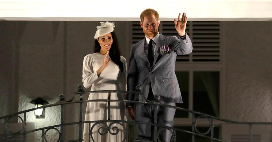 Μέγκαν Μαρκλ και Πρίγκιπας Χάρι (Φωτογραφία: AP Photo/Kirsty Wigglesworth)