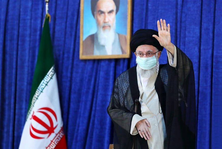 Ο ανώτατος ηγέτης του Ιράν, Αγιατολάχ Αλί Χαμενεΐ (Associated Press)