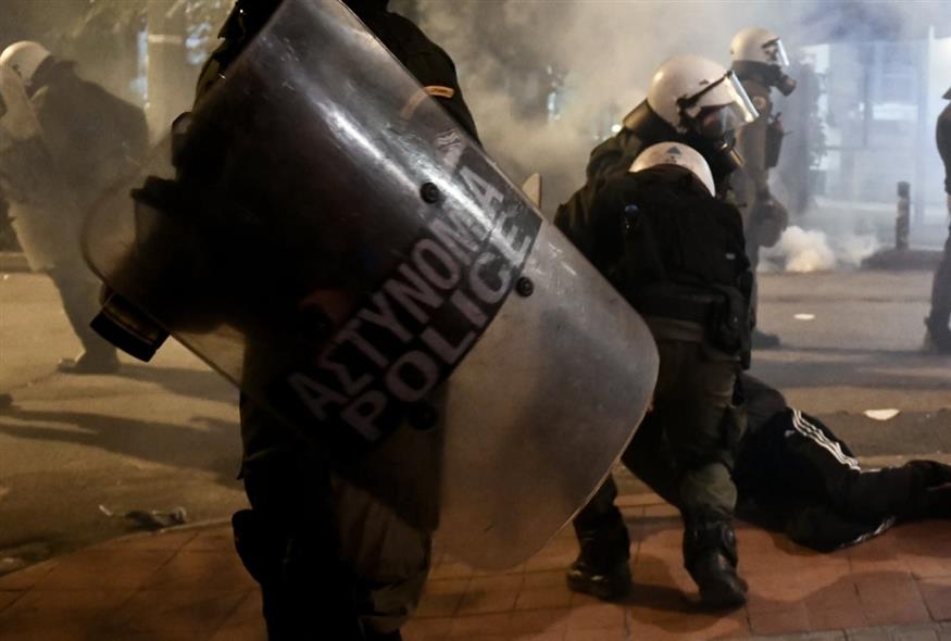 Δυνάμεις των ΜΑΤ (φωτογραφία αρχείου/EUROKINISSI)