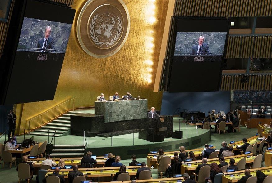 Η έκτακτη κατεπείγουσα συνεδρίαση της Γενικής Συνέλευσης του ΟΗΕ για την Ουκρανία (Associated Press)