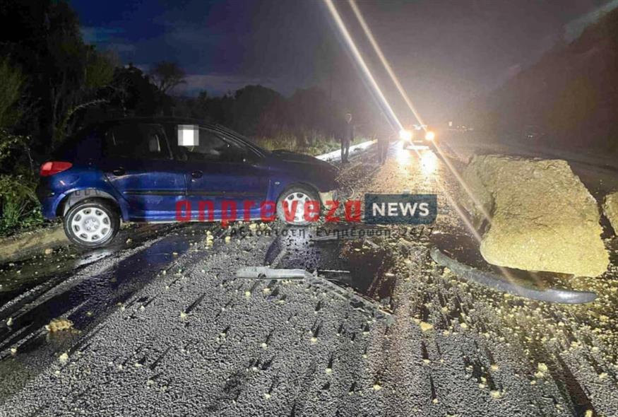 Φωτογραφία-ντοκουμέντο από το τροχαίο (onprevezanews.gr)