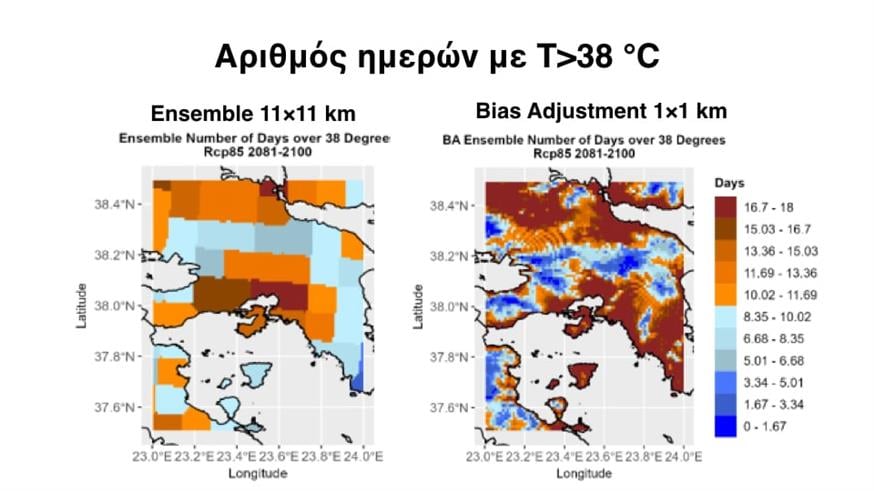 Με τα νέα κλιματικά μοντέλα εμφανίζεται η ευαλωτότητα του παραλιακού μετώπου της Αττικής στους καύσωνες