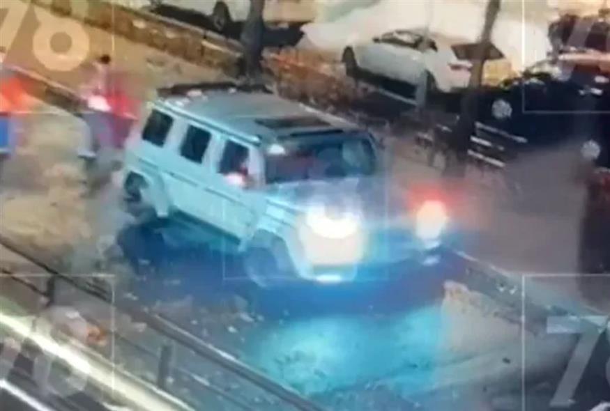 Στιγμιότυπο από το βίντεο της επίθεσης