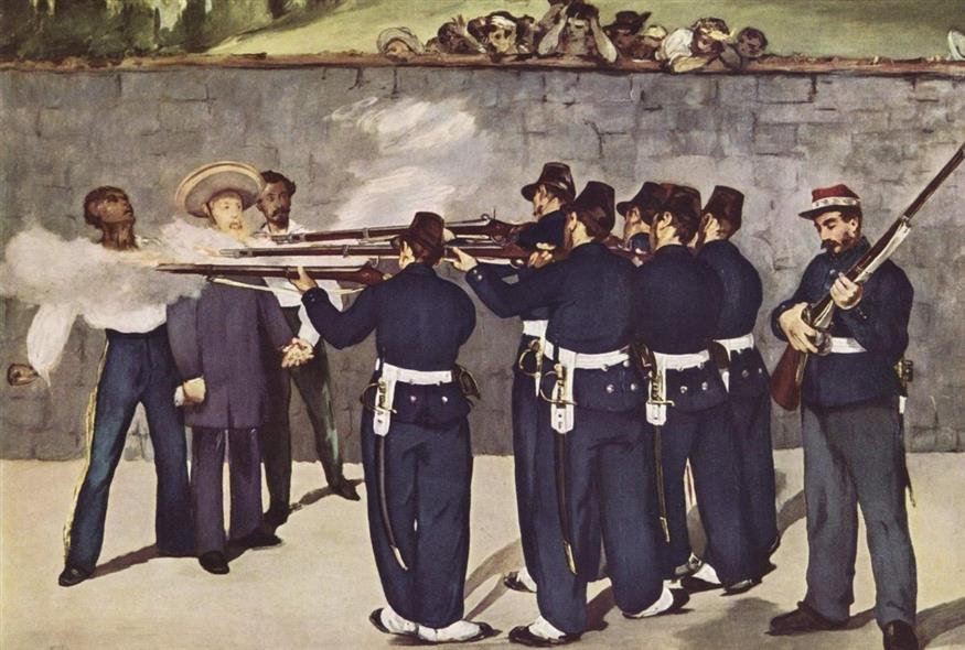 Η εκτέλεση του Μαξιμιλιανού. /copyright en.wikipedia.org