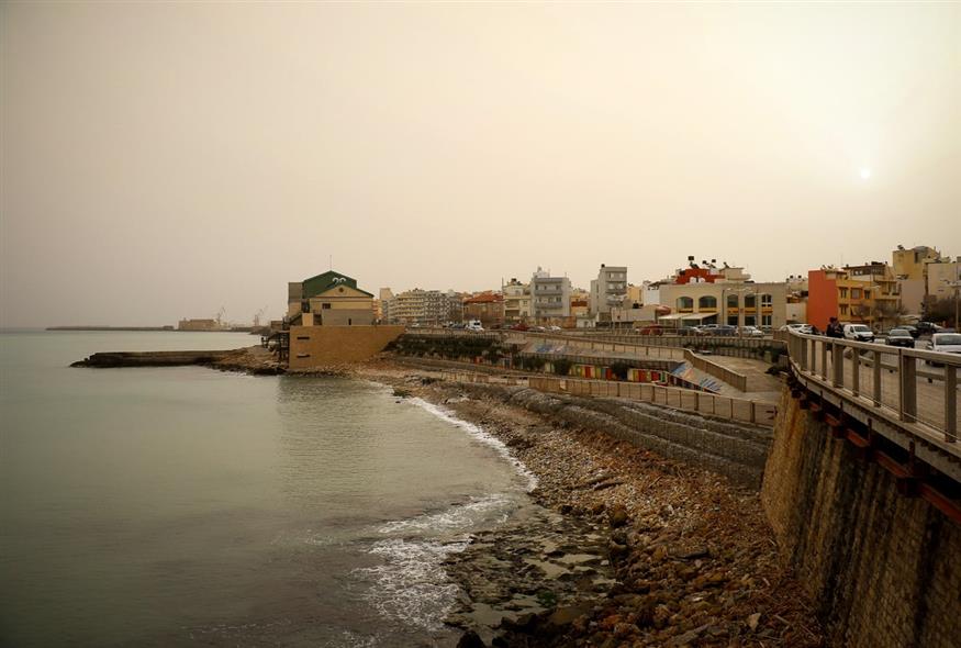 αφρικανική σκόνη στην Κρήτη/EUROKINISSI/φωτογραφία αρχείου