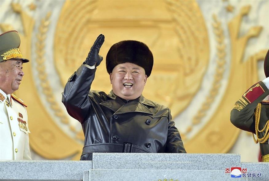 Ο ηγέτης της Βόρειας Κορέας, Κιμ Γιονγκ Ουν (φωτογραφία αρχείου / Associated Press)