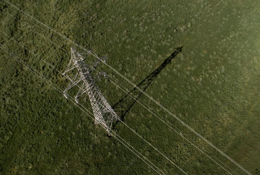 Στήλη μεταφοράς ηλεκτρικής ενέργειας (ΑΝΤΩΝΗΣ ΝΙΚΟΛΟΠΟΥΛΟΣ/EUROKINISSI)