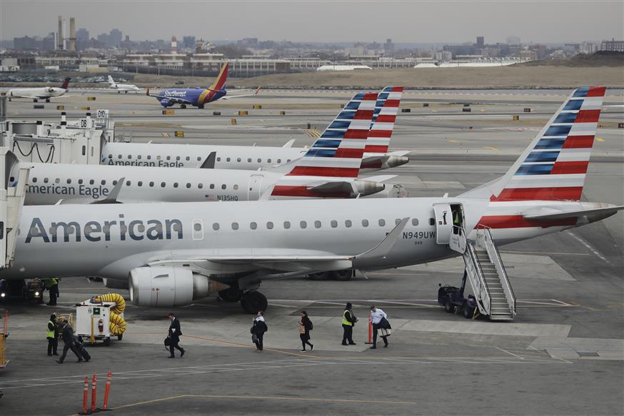 αεροπλάνο της American Airlines (copyright AP)